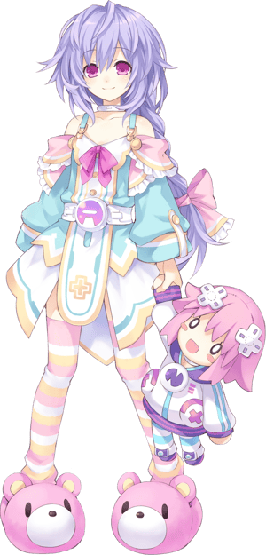This is the Avatar Image for the Plutia (EN) (Hyperdimension Neptunia) AI Voice and Text to Speech Generator